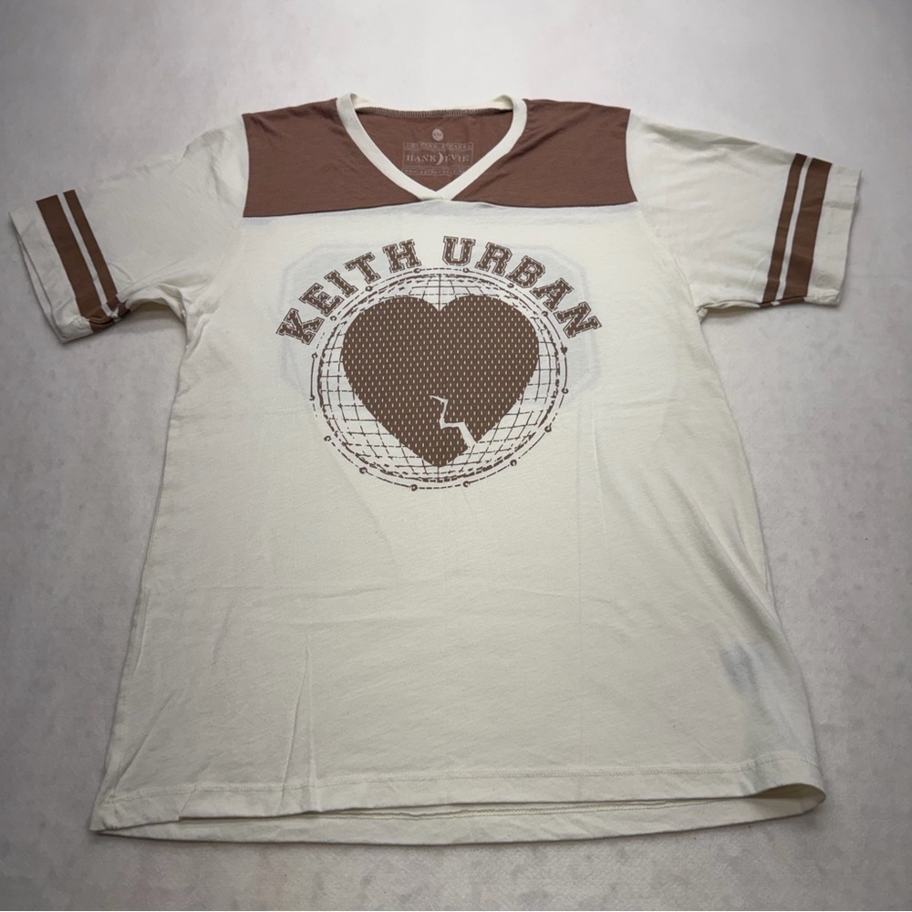 Keith Urban World Tour 2008 Short Sleeve T-Shirt Hank Evie Women’s Size XXL